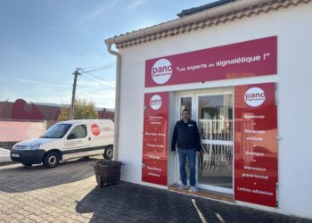 Jérôme Chantron, Nouveau patron de Pano Sign’ Service à Bagnols-sur-Cèze