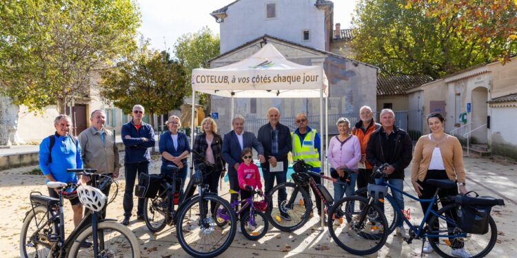 Cotelub inaugure le jalonnement de ses itinéraires cyclables