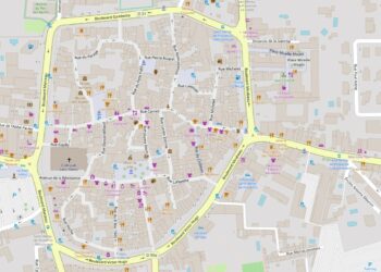 Saint-Rémy-de-Provence, pose de nouveaux conteneurs enterrés