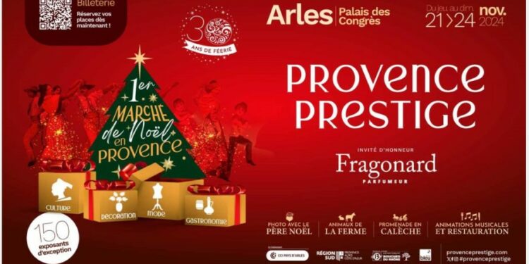 Arles, Palais des Congrès, Le salon Provence Prestige se tiendra du 21 au 24 novembre