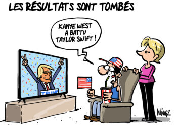 La victoire de Trump vue par Wingz pour l’Echo du Mardi