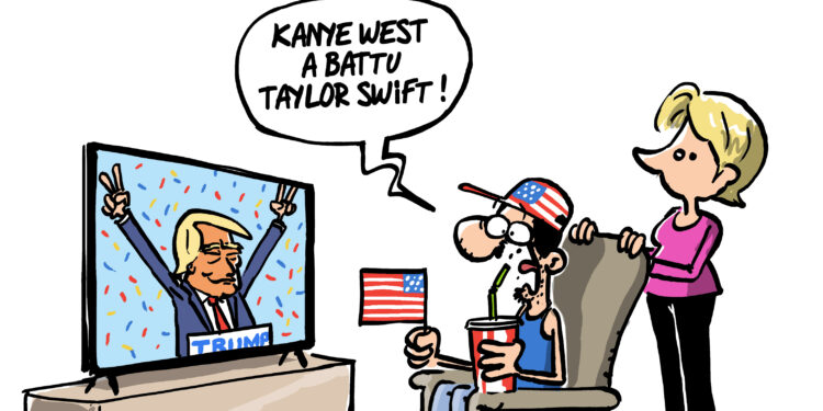 La victoire de Trump vue par Wingz pour l’Echo du Mardi