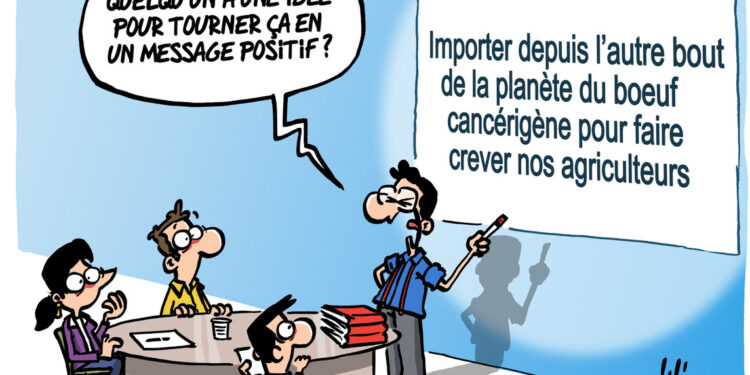 Le Mercosur vu par Wingz pour l’Echo du Mardi