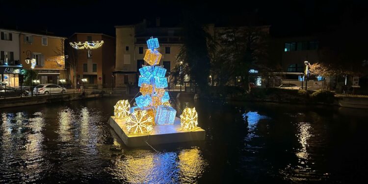 L’Isle-sur-la-Sorgue s’illumine aux couleurs de Noël