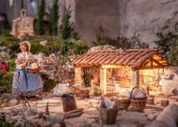 La crèche de La Bastide des Jourdans s’installe ce week-end