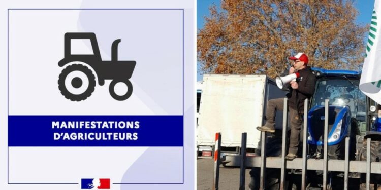 Manifestation des agriculteurs : acte III en Vaucluse ce vendredi 13 décembre