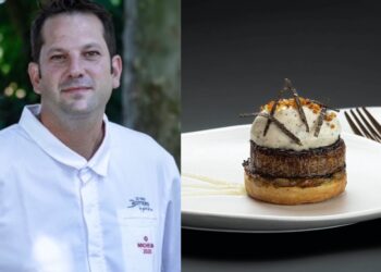 La recette de tarte tatin aux oignons du chef Nicolas Bottero