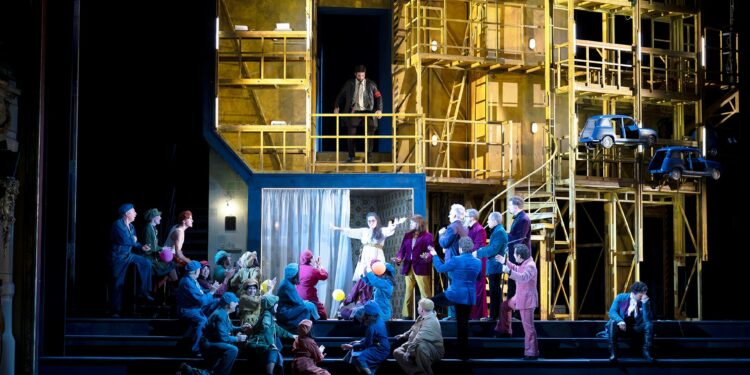 &lsquo;La Fille de Madame Angot&rsquo;, opéra-comique en trois actes de Charles Lecoq