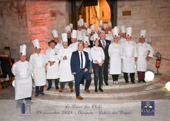 Institut Sainte-Catherine d’Avignon : 107 000€ collectés lors du Dîner des Chefs au Palais des Papes