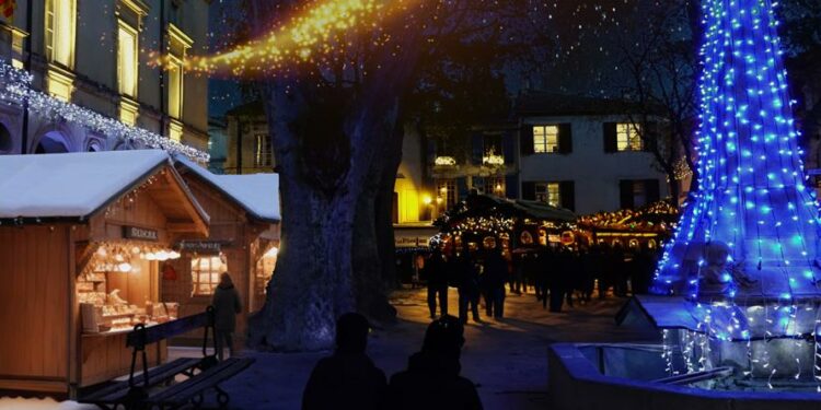 Plus de 30 exposants seront présents au marché de Noël de Saint-Rémy-de-Provence