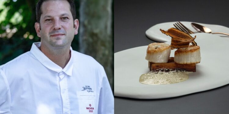 La recette de Saint-Jacques à la truffe du chef Nicolas Bottero