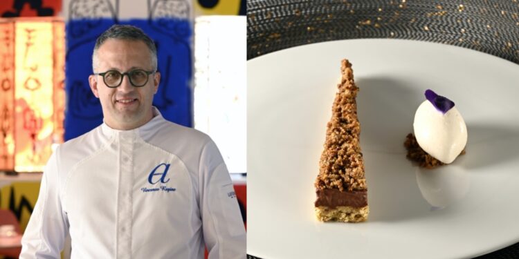 La recette de tarte au chocolat du chef Vincenzo Regine