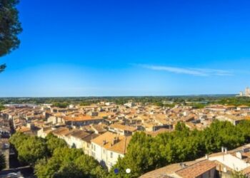Comps, dans le Gard, Lieu d’implantation de l’aire des Camping car park