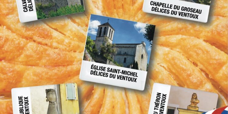 Pour l’Épiphanie, la boulangerie Aux Délices du Ventoux met le patrimoine local en lumière