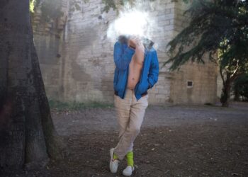 Le chanteur David Lafore à Bedoin