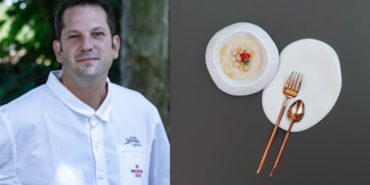 La recette de crémeux de haricots coco du chef Nicolas Bottero