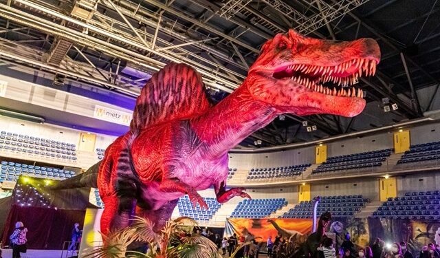 (Vidéo) Les dinosaures s’emparent du Parc des Expositions d’Avignon