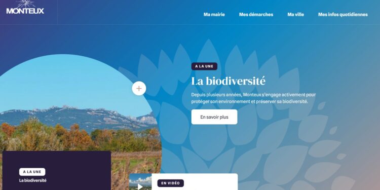 (Vidéo) Un nouveau site internet pour la ville de Monteux