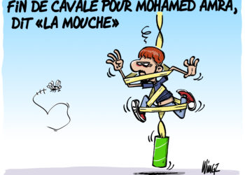 La fin de cavale de Mohamed Amra, dit “la mouche“ vue par Wingz pour l’Echo du Mardi