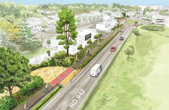 Près de 5 mois de travaux pour aménager la voie cyclable entre Carpentras et Mazan