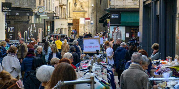 Braderie d’Avignon : une partie du centre-ville devient piéton
