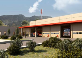 C’est parti pour le chantier de la nouvelle caserne de pompiers de Robion