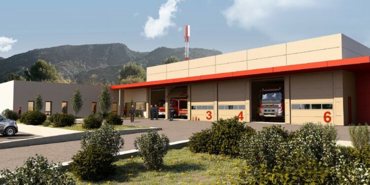 C’est parti pour le chantier de la nouvelle caserne de pompiers de Robion