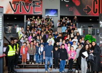 120 enfants pontétiens à la découverte de la biodiversité au Capitole my Cinewest