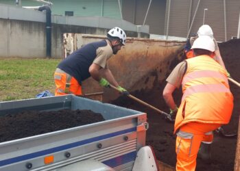 23 tonnes de compost distribuées aux particuliers à la station d’épuration de Carpentras