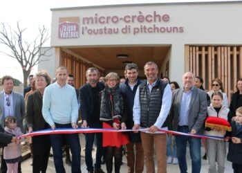 Rasteau, la micro-crèche intercommunale l’Oustau di pitchouns inaugurée