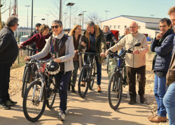 (Vidéo) Voie verte de Carpentras, la Traverse du marché vient d’être inaugurée