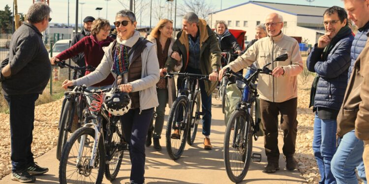 (Vidéo) Voie verte de Carpentras, la Traverse du marché vient d’être inaugurée