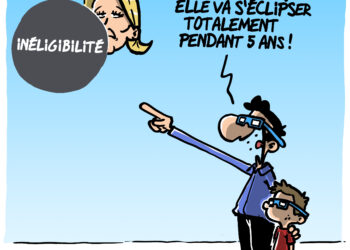 L’inéligibilité de Marine Le Pen vue par Wingz pour l’Echo du Mardi