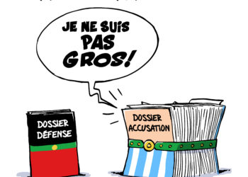 Le procès Depardieu vu par Wingz pour l’Echo du Mardi