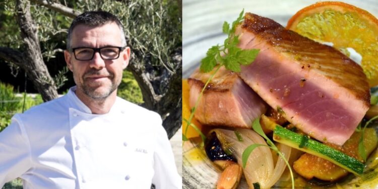 La recette de tournedos de thon du chef Michel Hulin