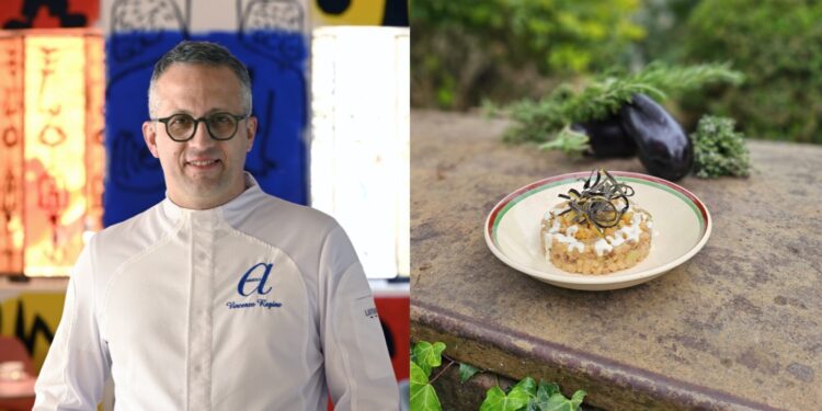 La recette de fregola sarda du chef Vincenzo Regine