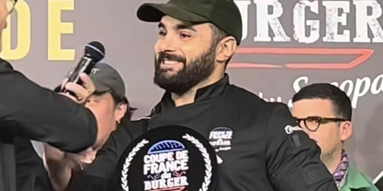 Coupe de France du Burger 2025 : le candidat vauclusien termine à la 4e place