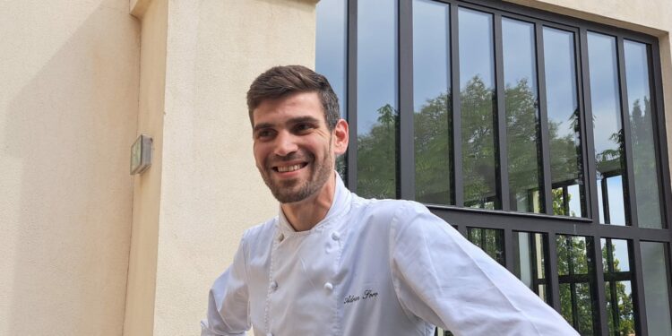 Étoile Michelin pour le chef Adrien Soro qui exerce ses talents chez La Mère Germaine à Châteauneuf-du-Pape