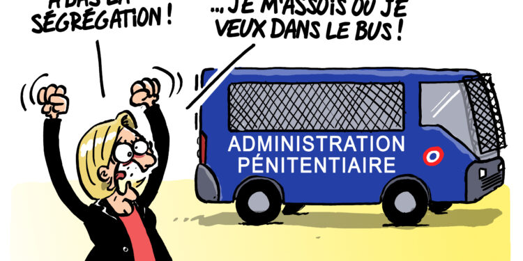 Le Pen en Luther King vu par Wingz pour l’Echo du Mardi