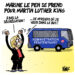Le Pen en Luther King vu par Wingz pour l’Echo du Mardi