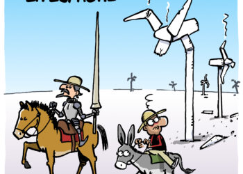 La panne électrique en Espagne vue par Wingz pour l’Echo du Mardi