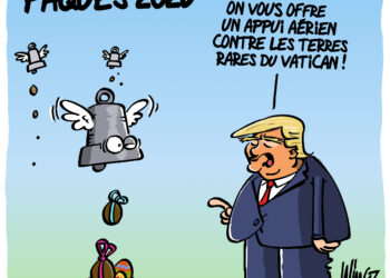 Pâques 2025 vu par Wingz pour l’Echo du Mardi