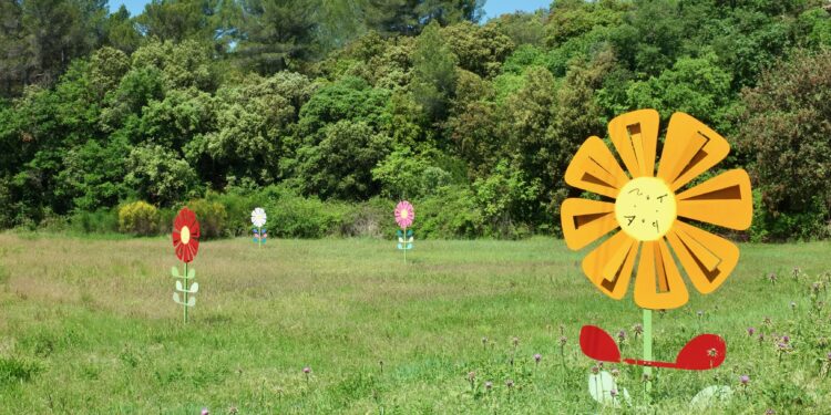 Les fleurs et les papillons de Georges Speicher colonisent le Sud Luberon 