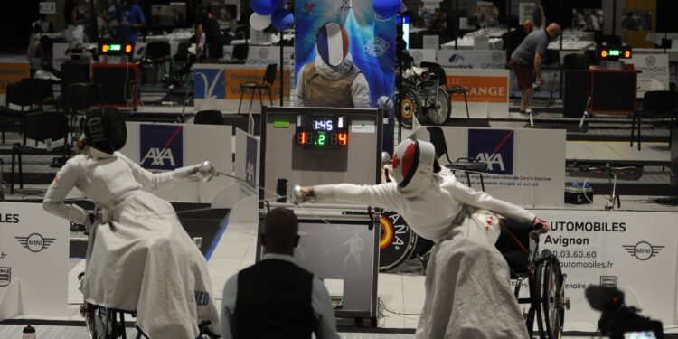 Orange accueille la 3e Coupe du monde satellite d’escrime en fauteuil