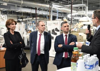 3 en 1 pour Renaud Muselier en déplacement à Courthézon