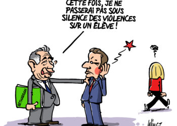 Les violences sur élèves vues par Wingz pour l’Echo du Mardi