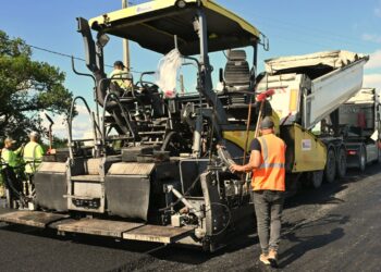 Future déviation d’Orange, le giratoire de Camaret-sur-Aigues est praticable