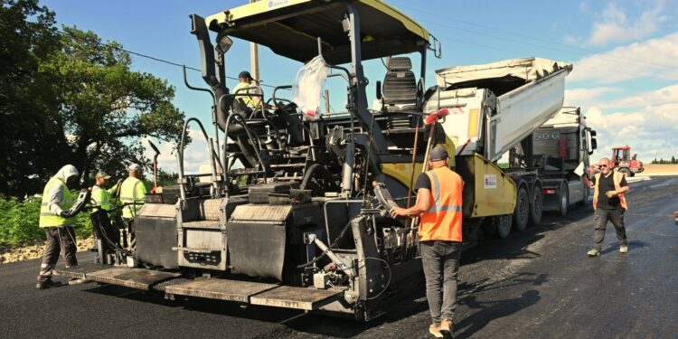 Future déviation d’Orange, le giratoire de Camaret-sur-Aigues est praticable