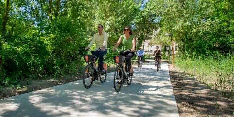 Villeneuve-lès-Avignon promeut les mobilités douces
