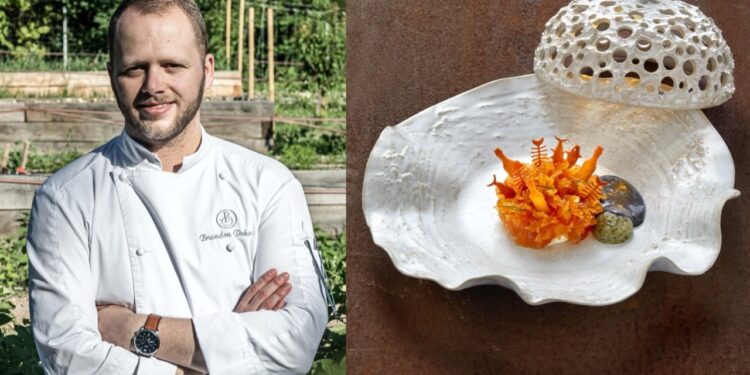 La recette ‘Anépomme’ du chef pâtissier Brandon Dehan